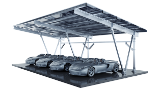 Carport solar mounting system